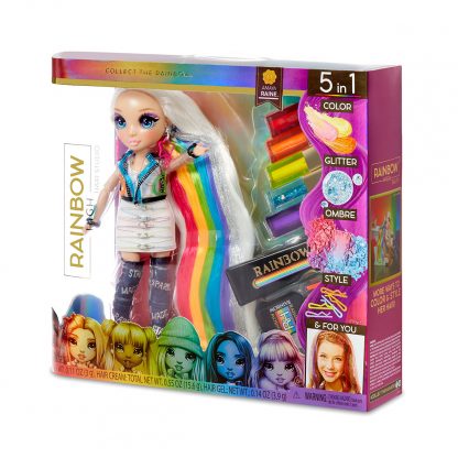 Кукла Rainbow High – Стильная прическа (с аксессуарами)