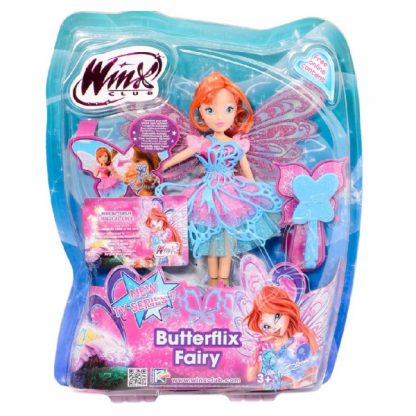 Кукла Winx Butterflix Fairy Баттерфликс Блум 27 см