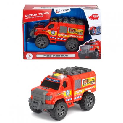 Функциональная Пожарная служба Dickie Toys со звуком и светом 20 см