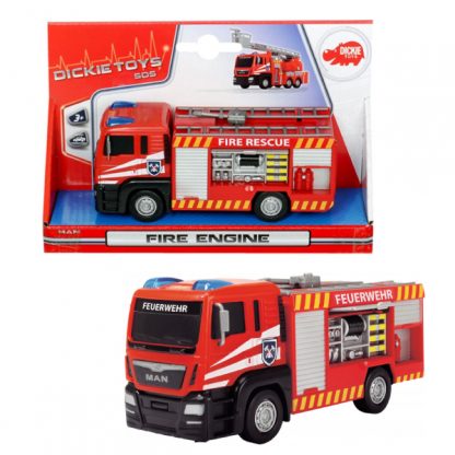Пожарная машина Dickie Toys Man с подвижными частями 17 см