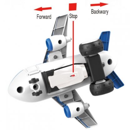 Конструктор DIY Spatial Creativity Самолет с электродвигателем