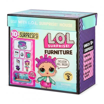 Игровой набор с куклой L.O.L. Surprise! серии Furniture S3 - Роллердром Роллер-Леди
