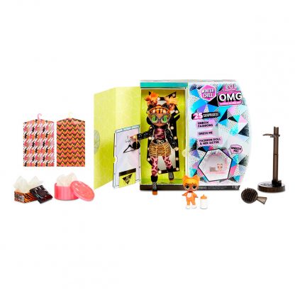 Игровой набор с куклой L.O.L. Surprise! серии O.M.G. Winter Chill – Леди-Китти