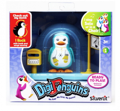 Игровой набор с интерактивным пингвином DigiPenguins Igloo Playset - ИГЛУ ПЭЙТОНА (с иглу и свистком)
