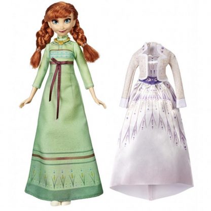 Кукла Hasbro Frozen Холодное сердце 2 Анна с дополнительным нарядом