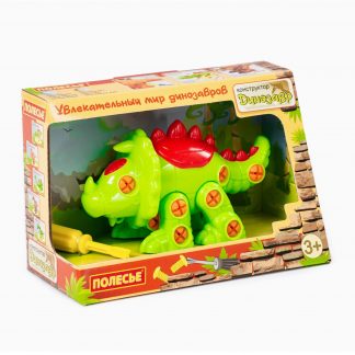 Конструктор-динозавр Трицератопс в коробке