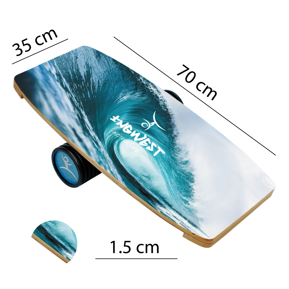 Баланс борд Big Wave (Balance Board Training System) с роллером