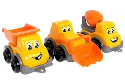 Игровой набор Транспорт Мини ТехноК оранжевый