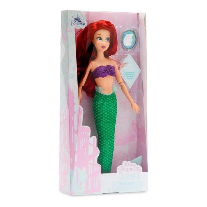 Классическая кукла Принцессы Дисней Русалочка Ариэль Ariel Classic Doll с клипсой