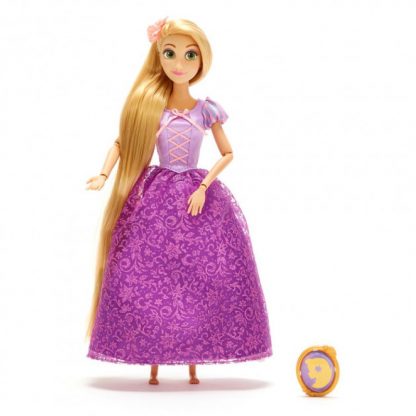 Классическая кукла Принцессы Дисней Рапунцель Rapunzel Classic Doll с клипсой