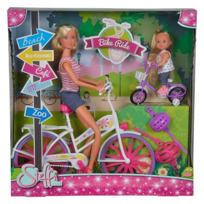 Игровой набор Steffi & Evi love Штеффи и Эви Прогулка на велосипедах