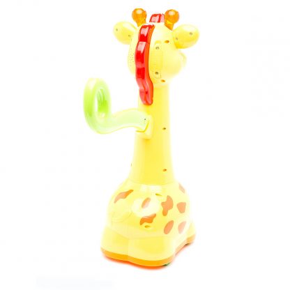 Игрушка-Каталка Kiddieland Аккуратный Жираф со светом и звуком
