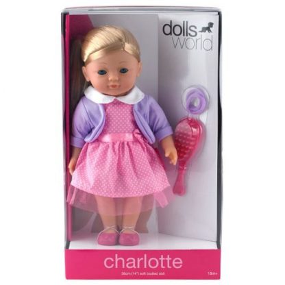 Кукла Dolls World Шарлотта блондинка 36 см