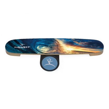 Баланс борд InGwest Wave-At-Sunset (Balance Board Training System) с прорезиненным роллером